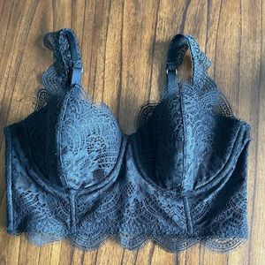 Victorias Secret Longline Lace Bra